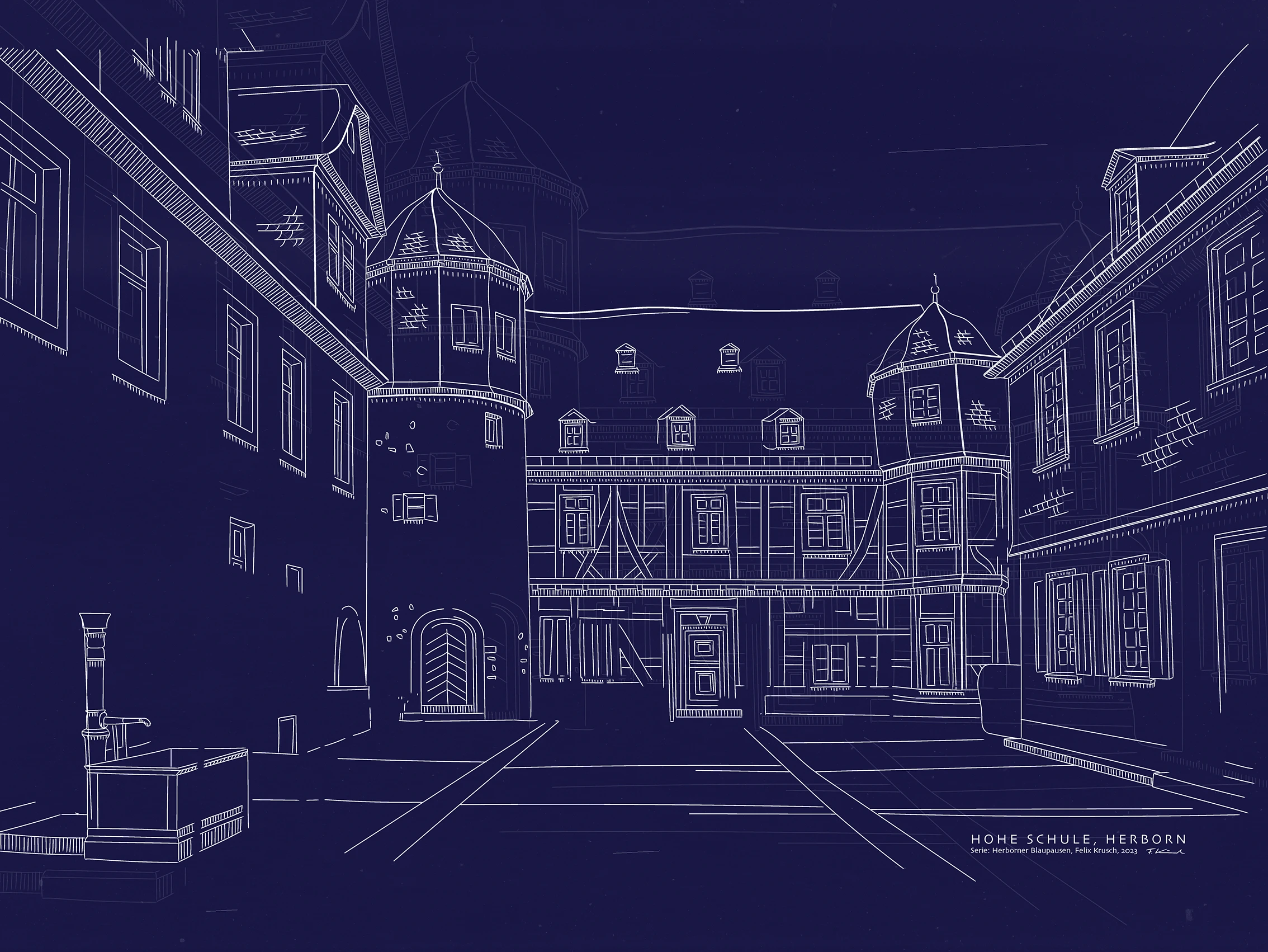 Hohe Schule - Blaupausen Serie