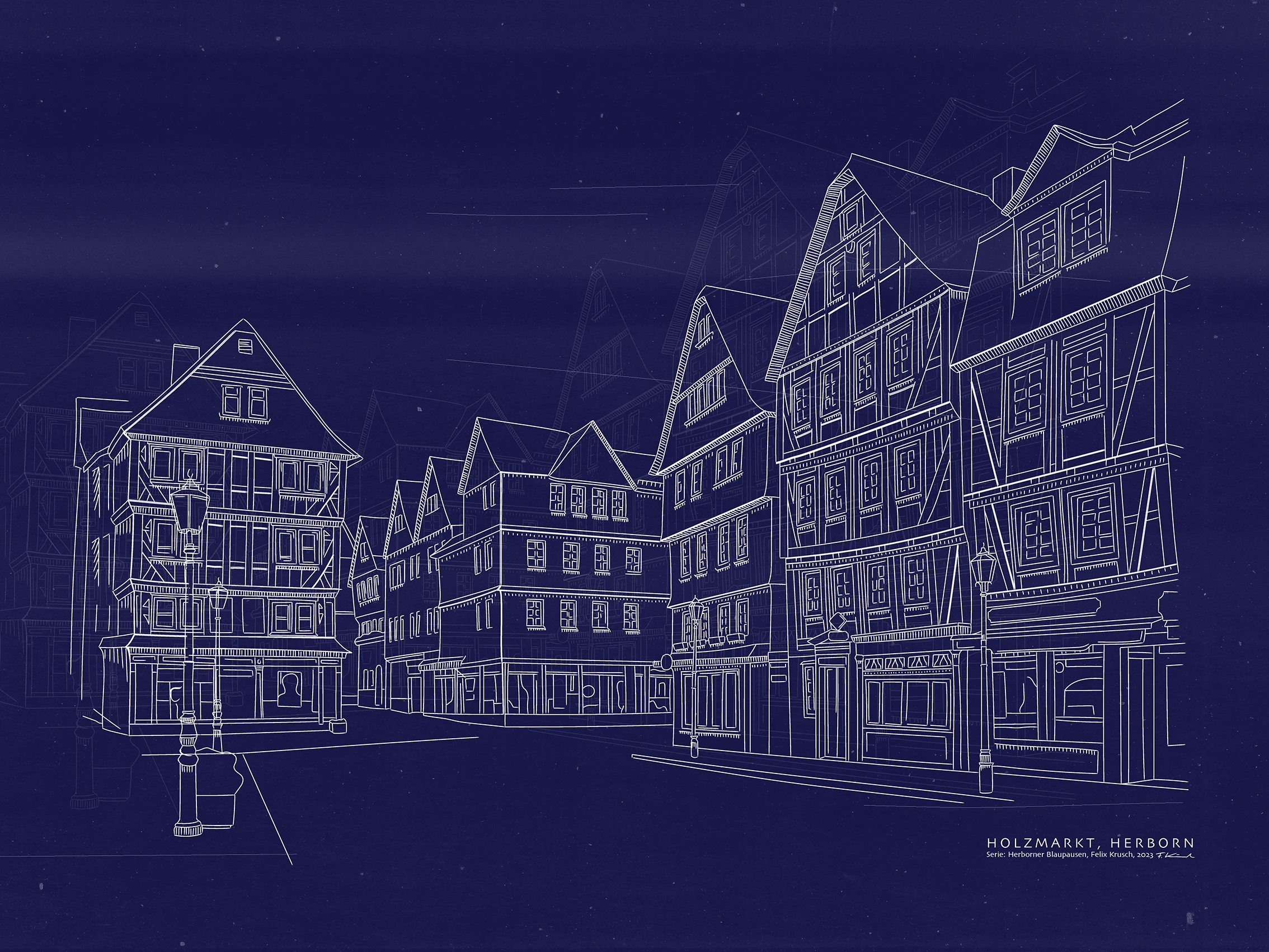 Holzmarkt - Blaupausen Serie