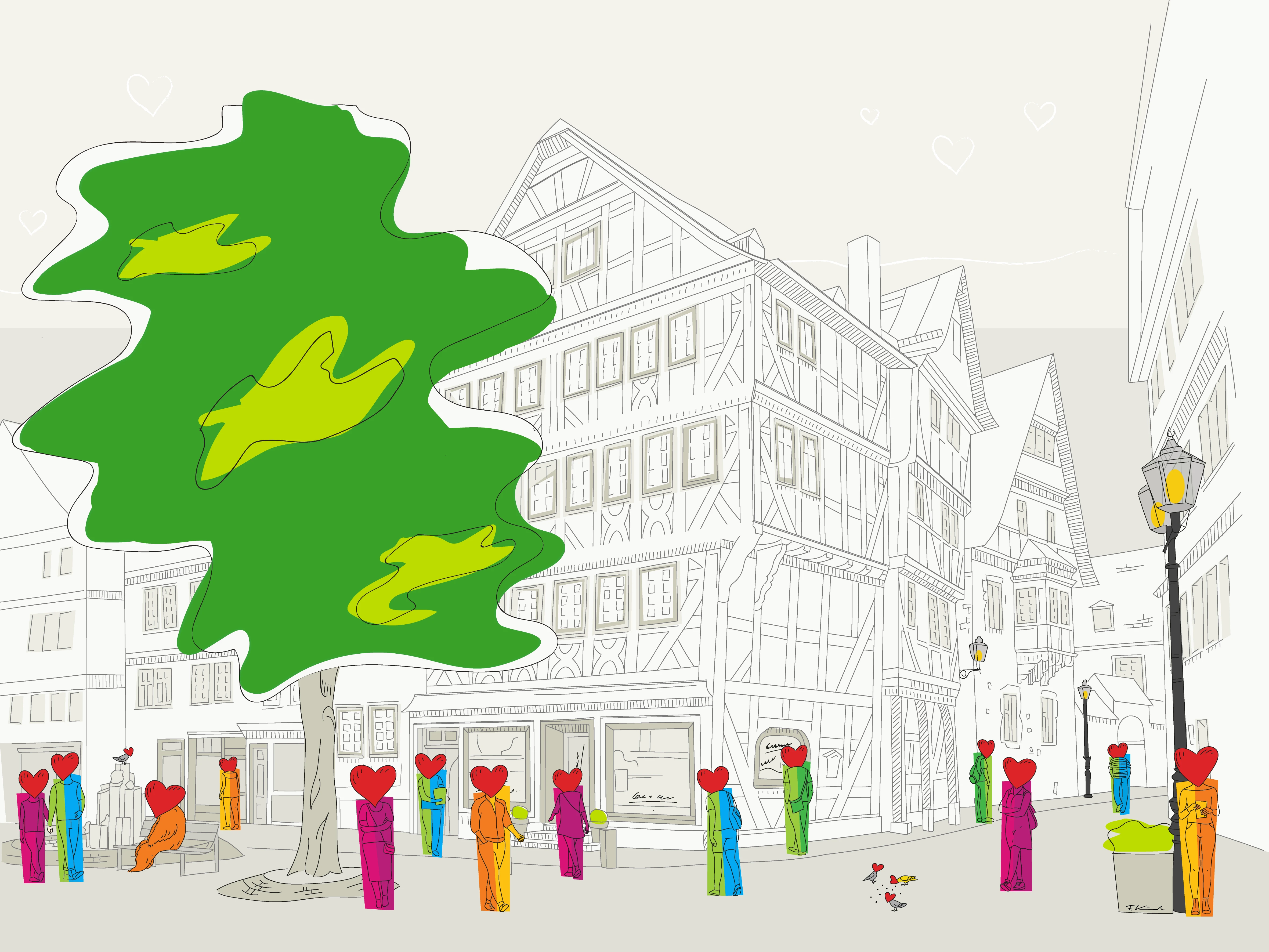 Kornmarkt - Herzlich Bunt Serie