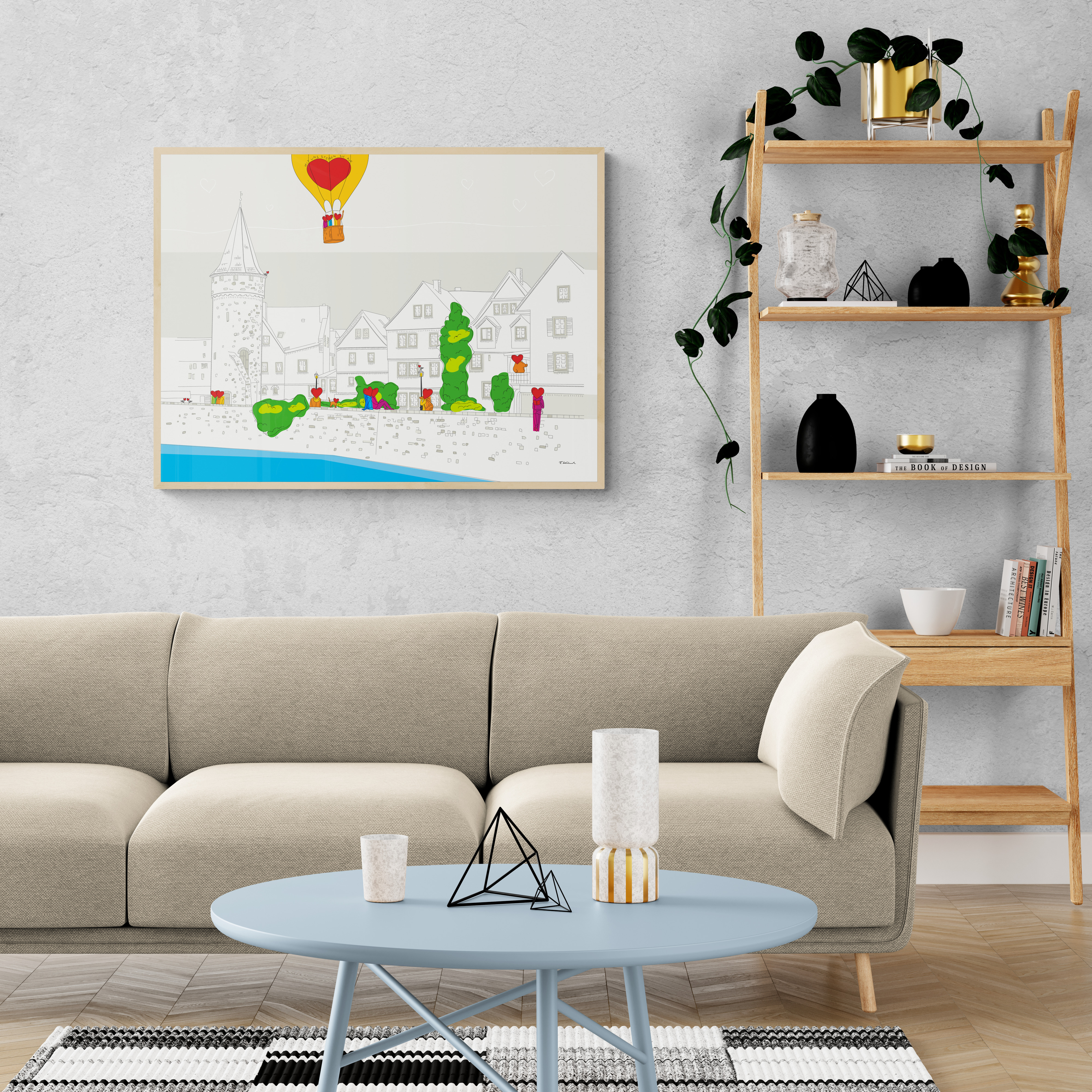 Dillturm - Wohnzimmer II