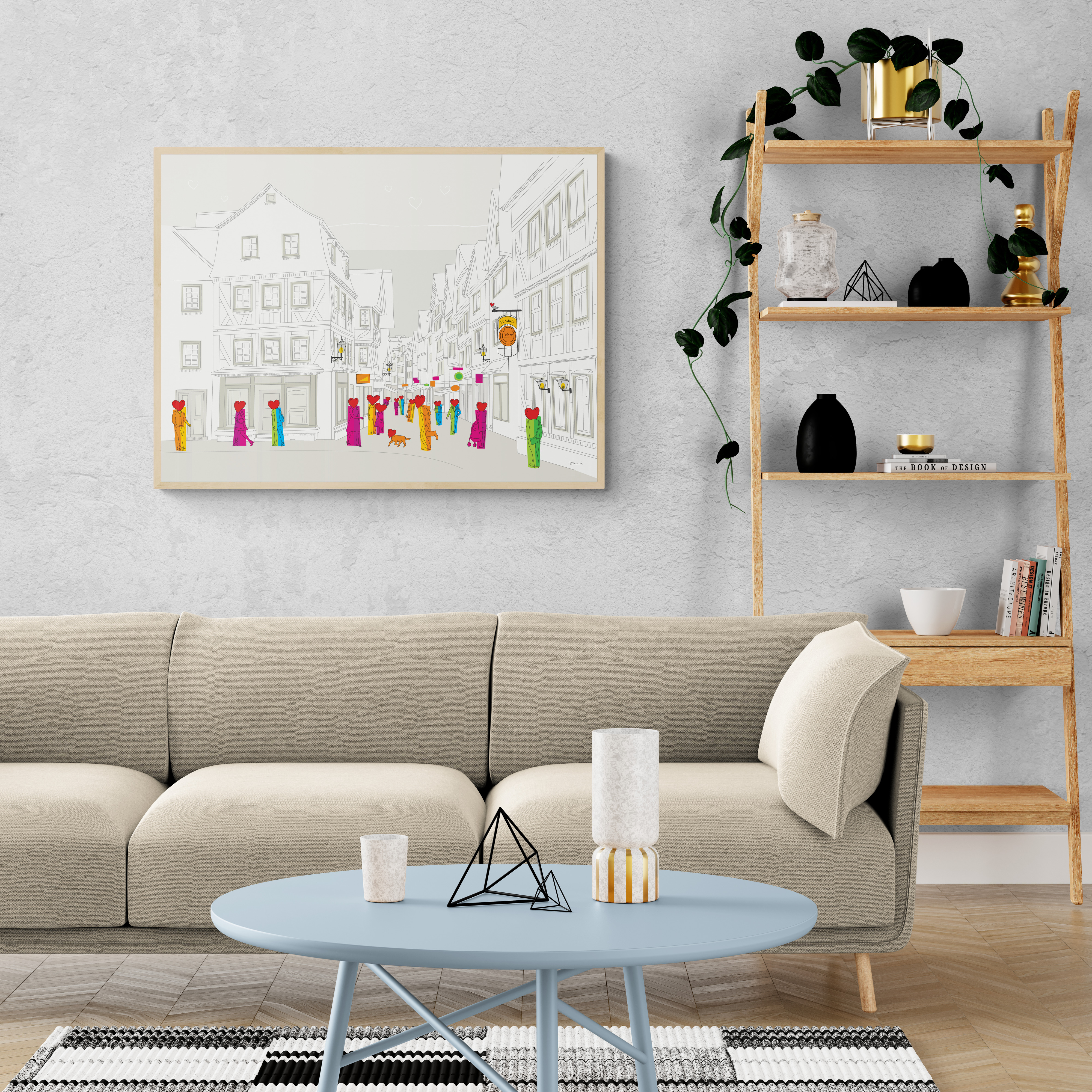 Hauptstrasse Eingang - Wohnzimmer II