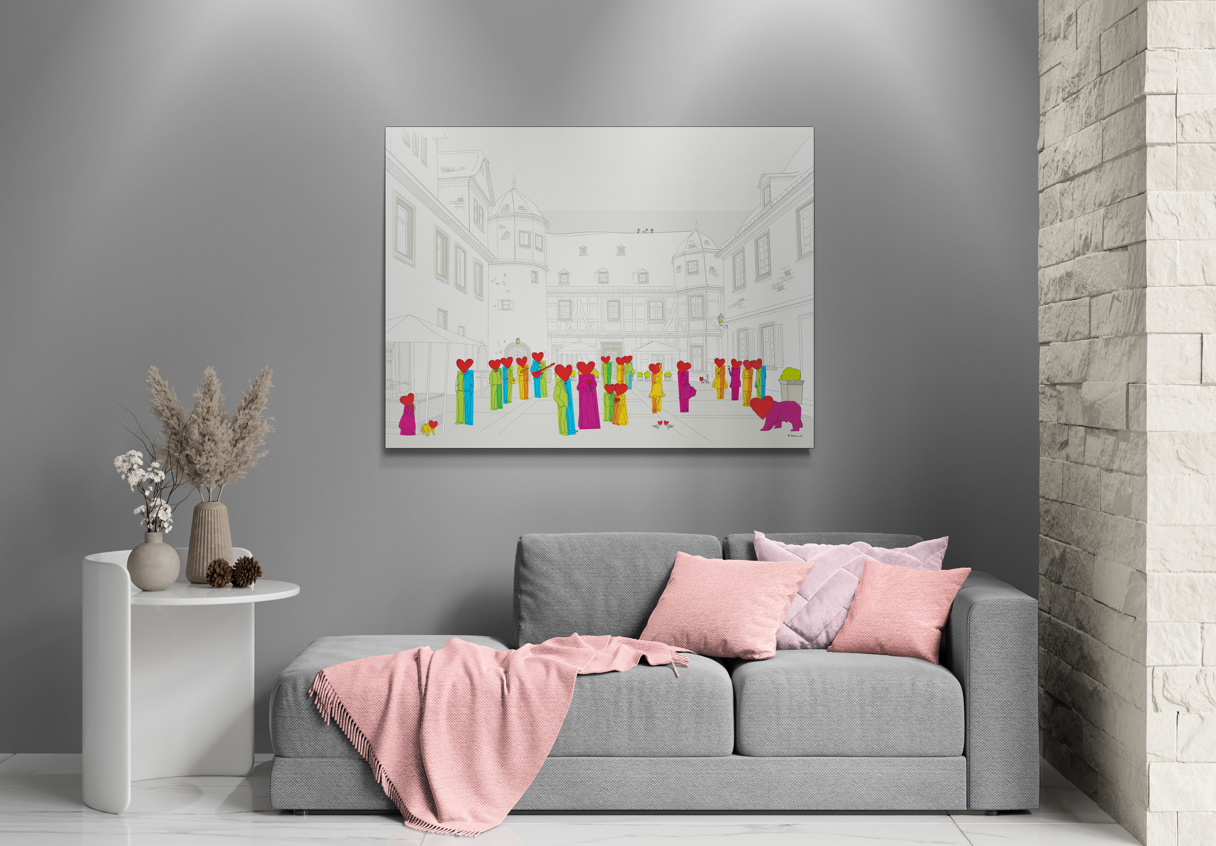 Hohe Schule - Wohnzimmer