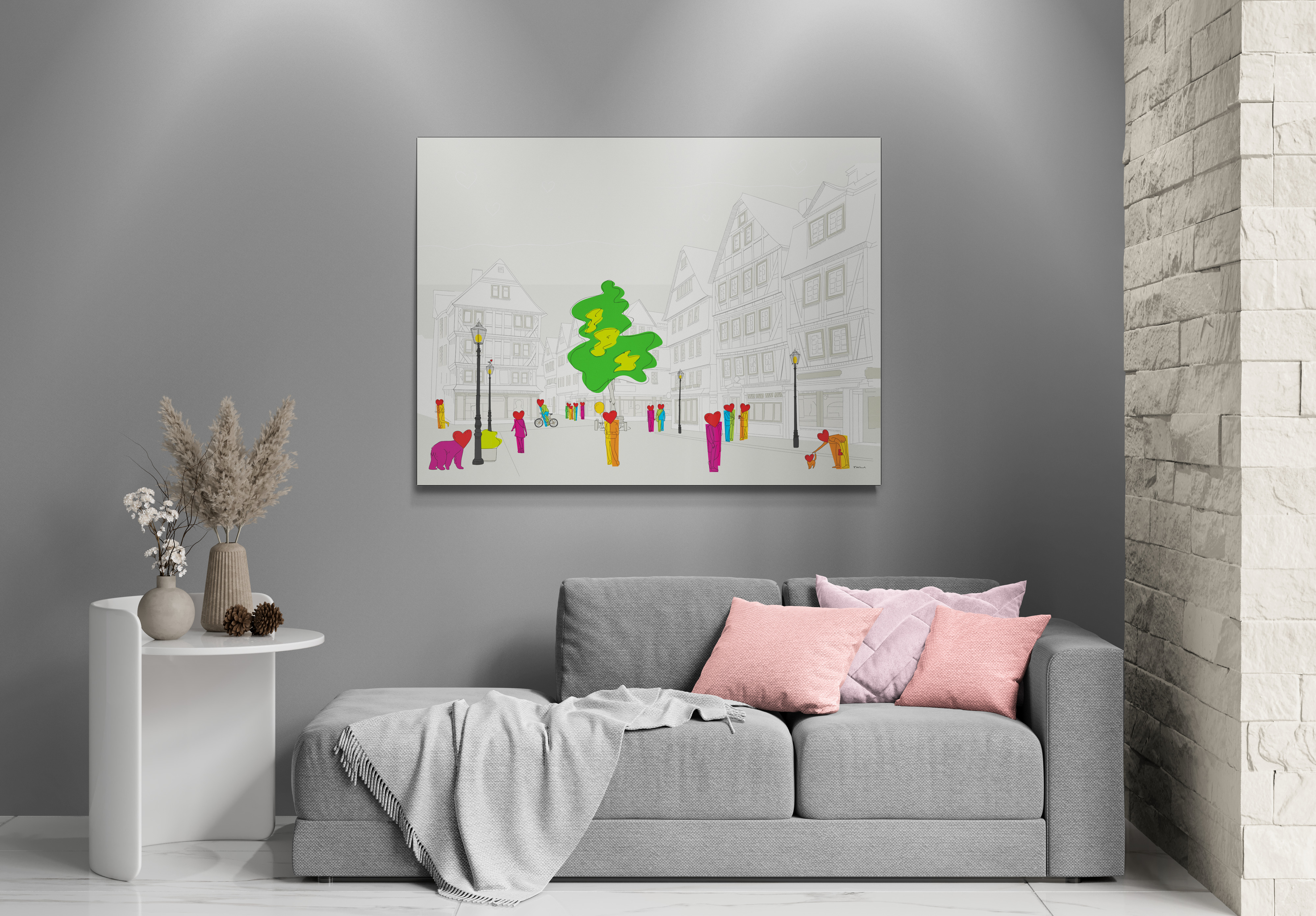 Holzmarkt - Wohnzimmer