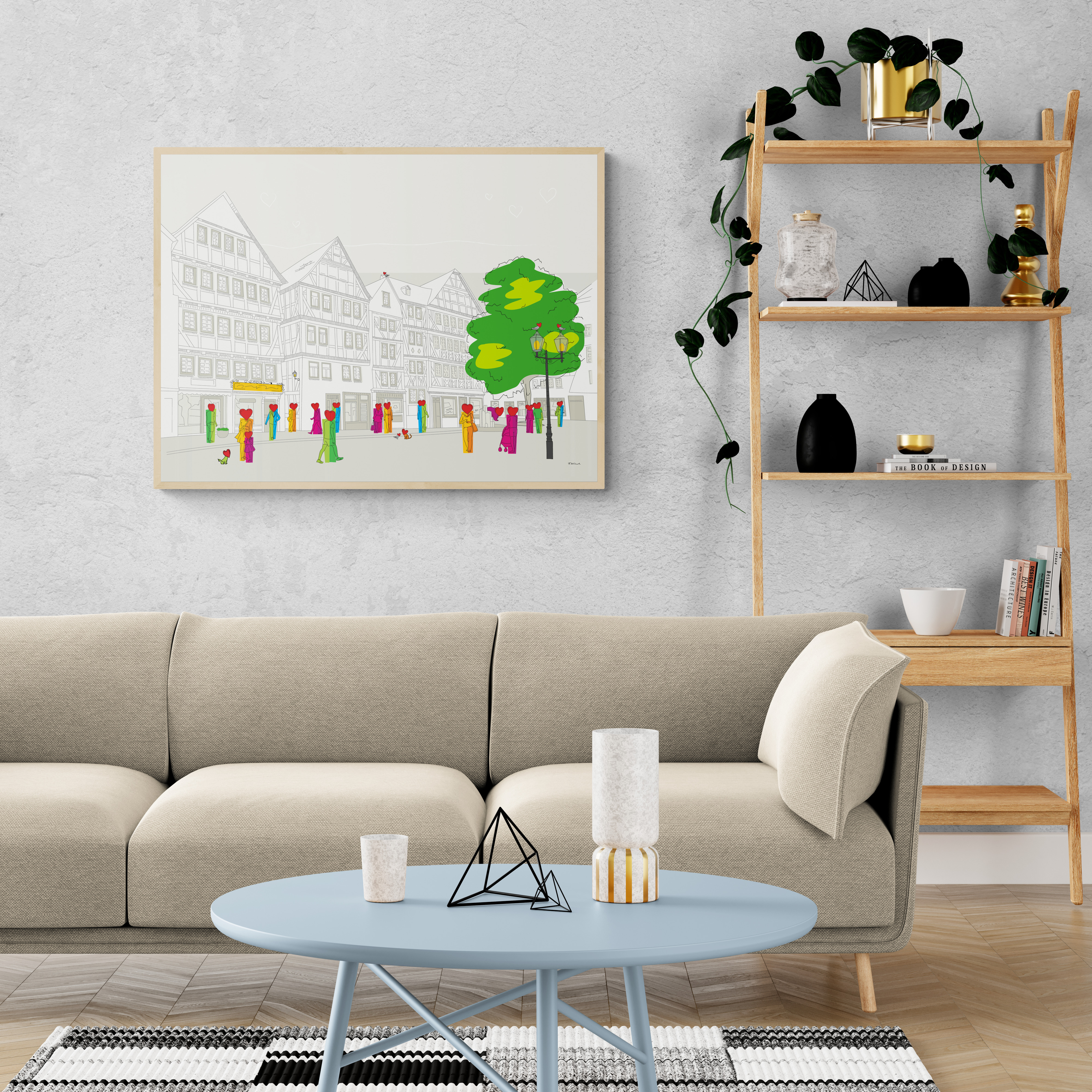 Kornmarkt - Wohnzimmer II