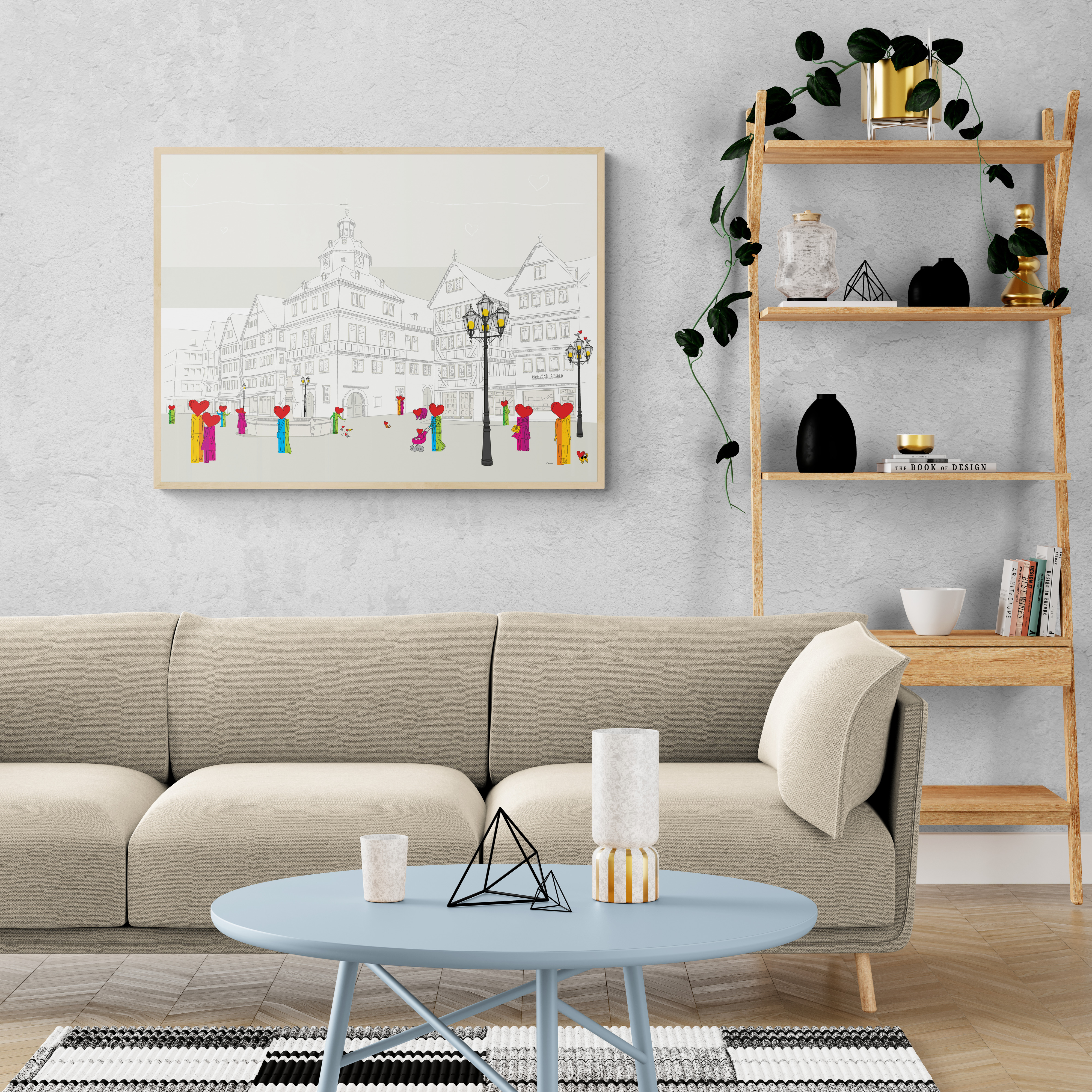 Rathaus - Wohnzimmer