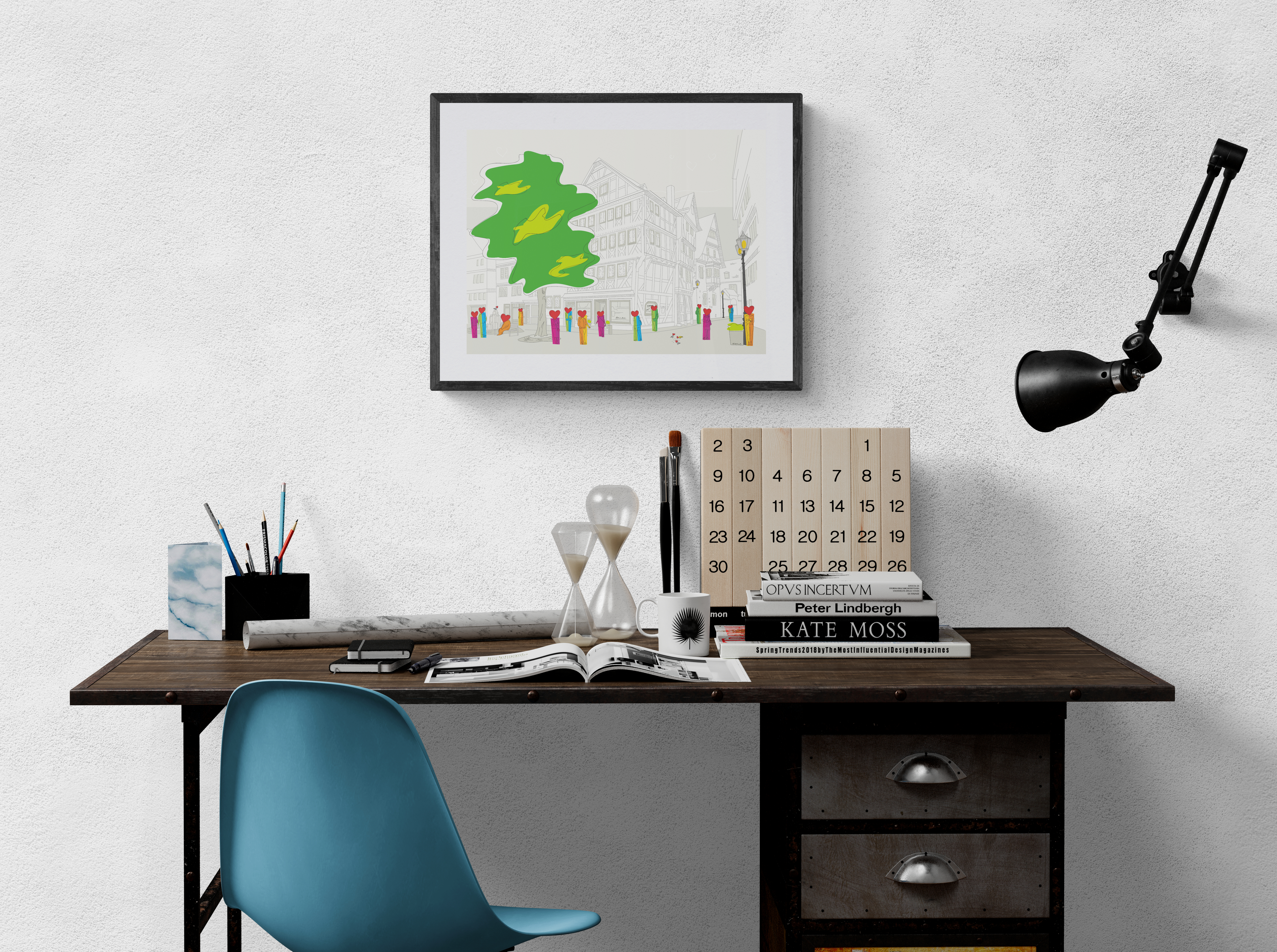 Kornmarkt - Schreibtisch