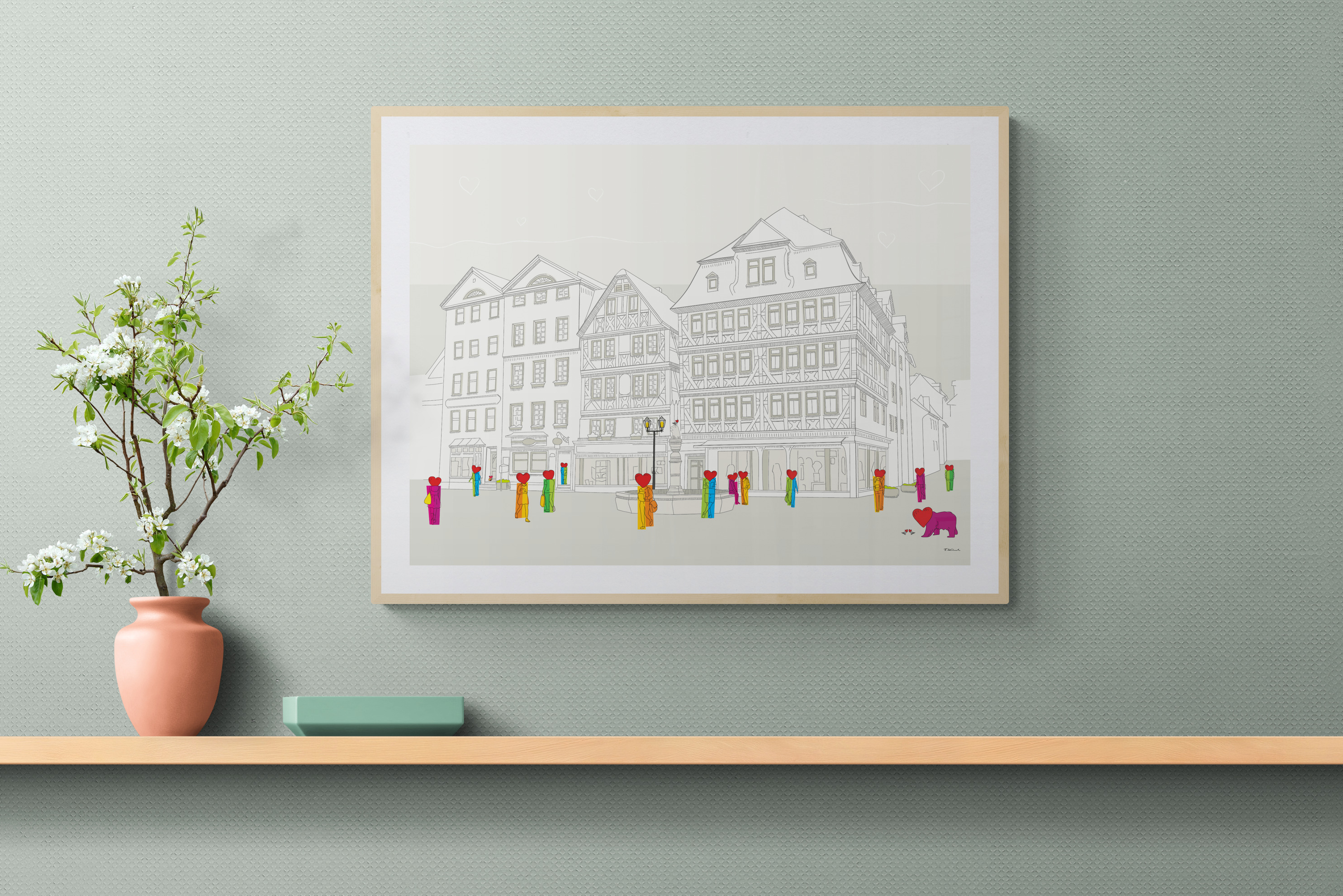 Marktplatz 1 & 2 - Regal