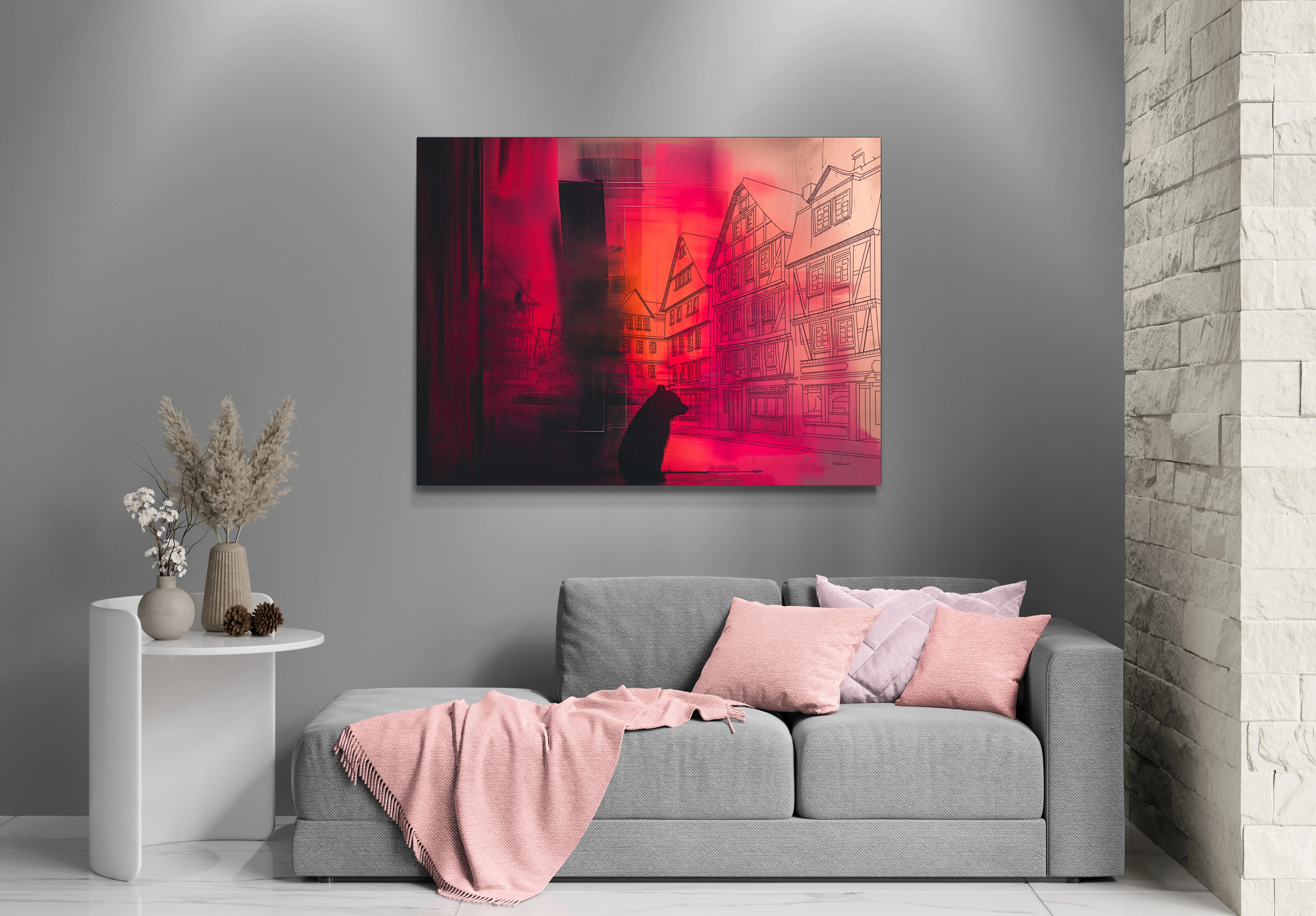 Bär war zu lange beim Icke - Wohnzimmer