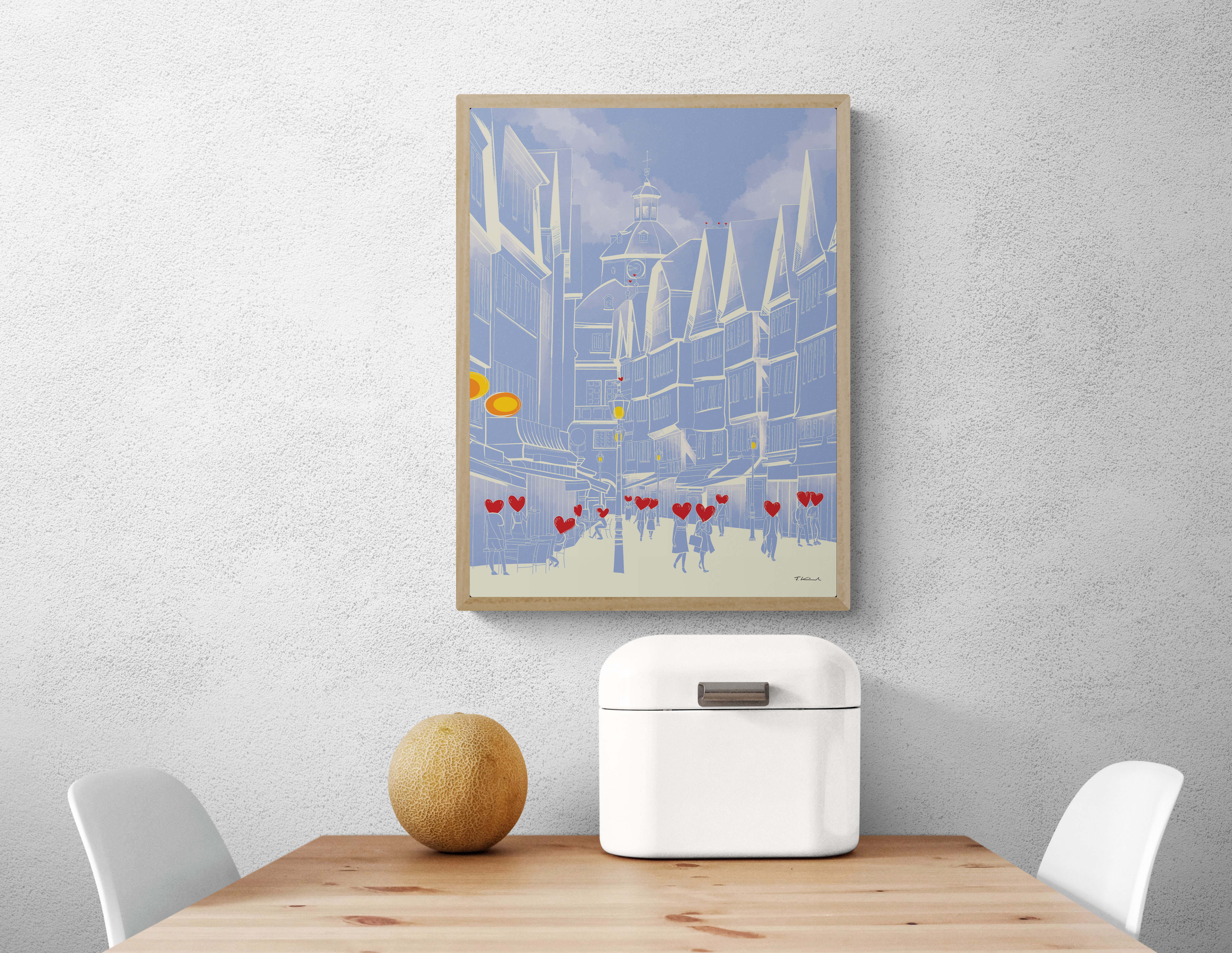 Hauptstrasse - Tisch