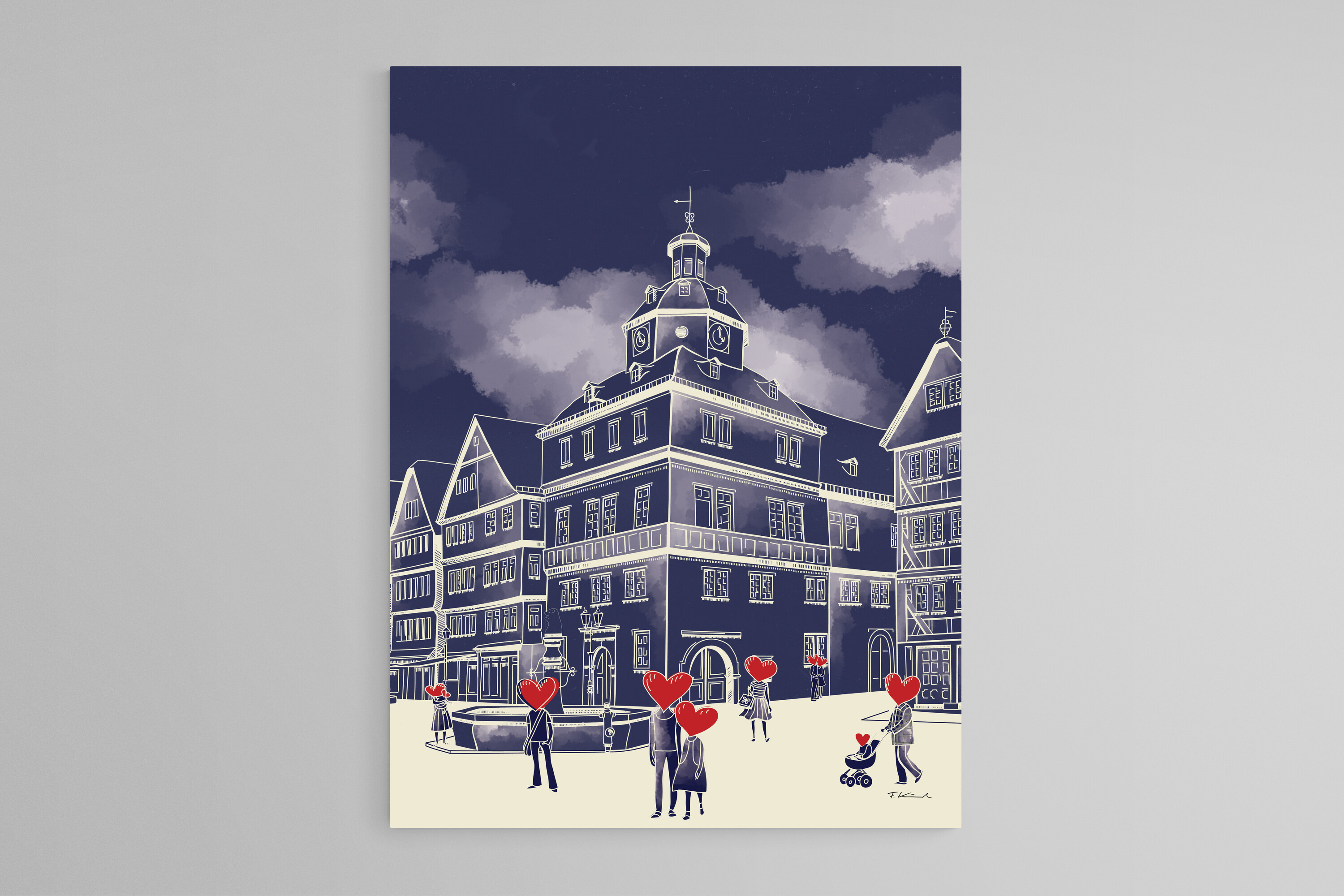 Marktplatz Rathaus - Hauptmotiv