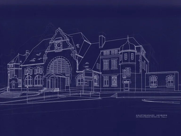 Bahnhof - Blaupausen Serie