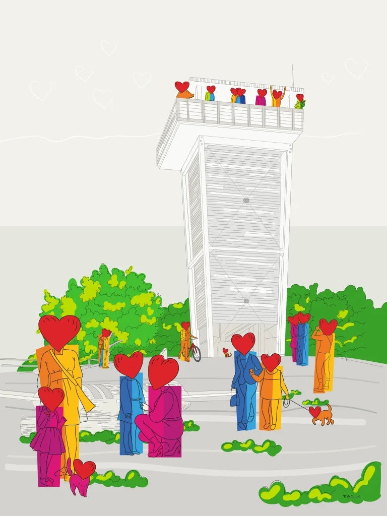 Aussichtsturm - Hauptmotiv