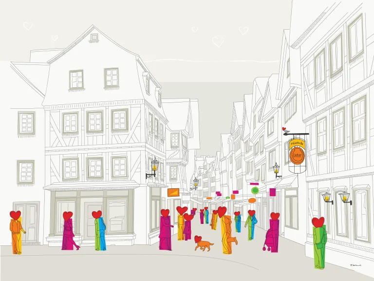 Hauptstrasse Eingang - Hauptmotiv