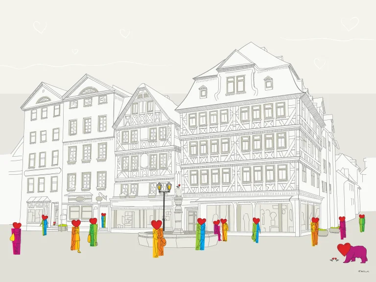 Marktplatz 1 & 2 - Herzlich Bunt Serie