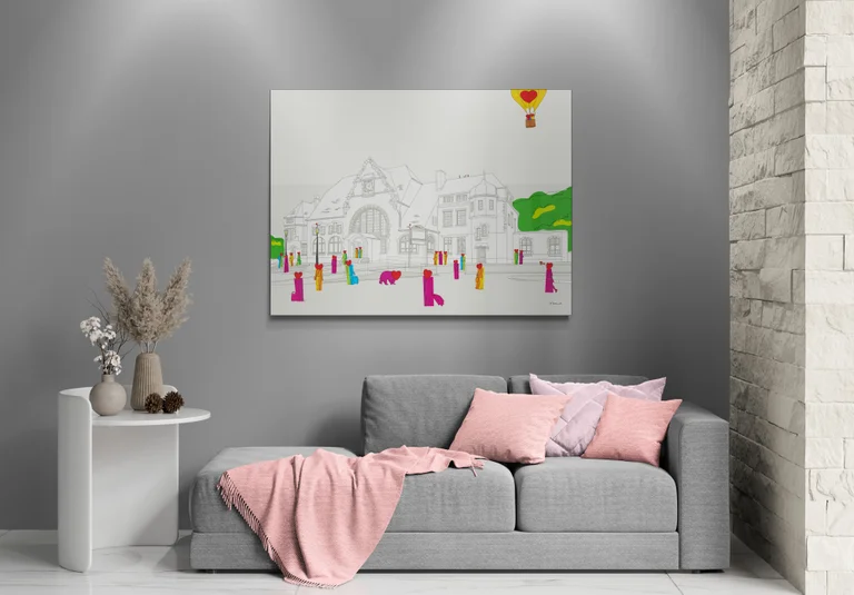 Bahnhof - Wohnzimmer