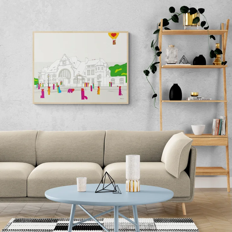 Bahnhof - Wohnzimmer II