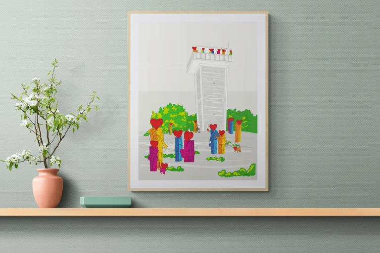 Aussichtsturm - Regal