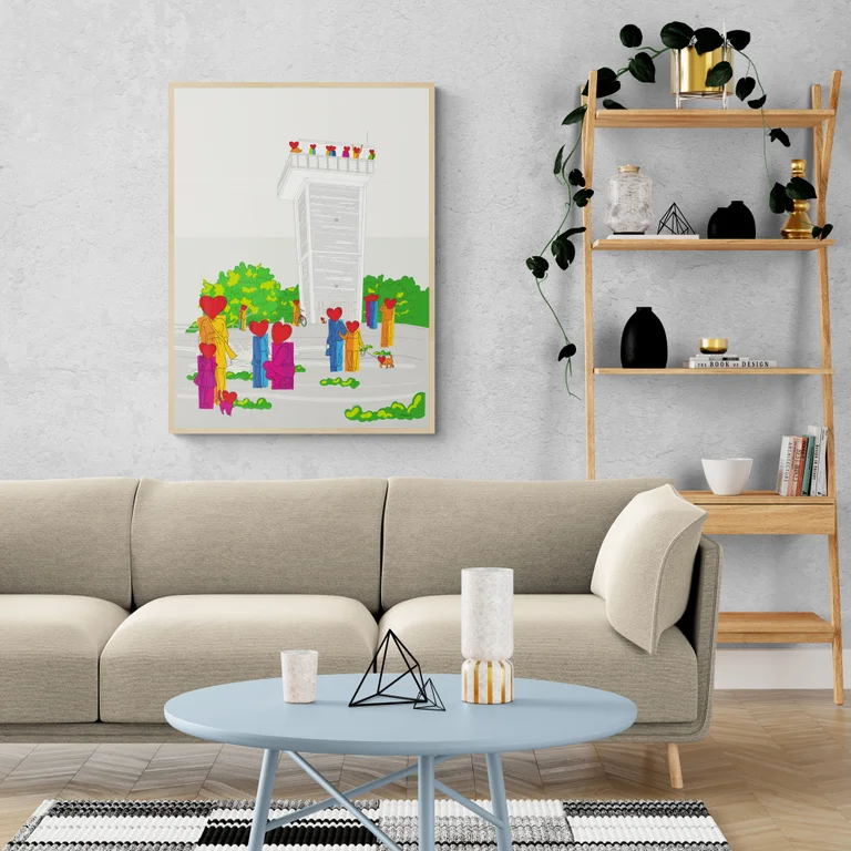 Aussichtsturm - Wohnzimmer II