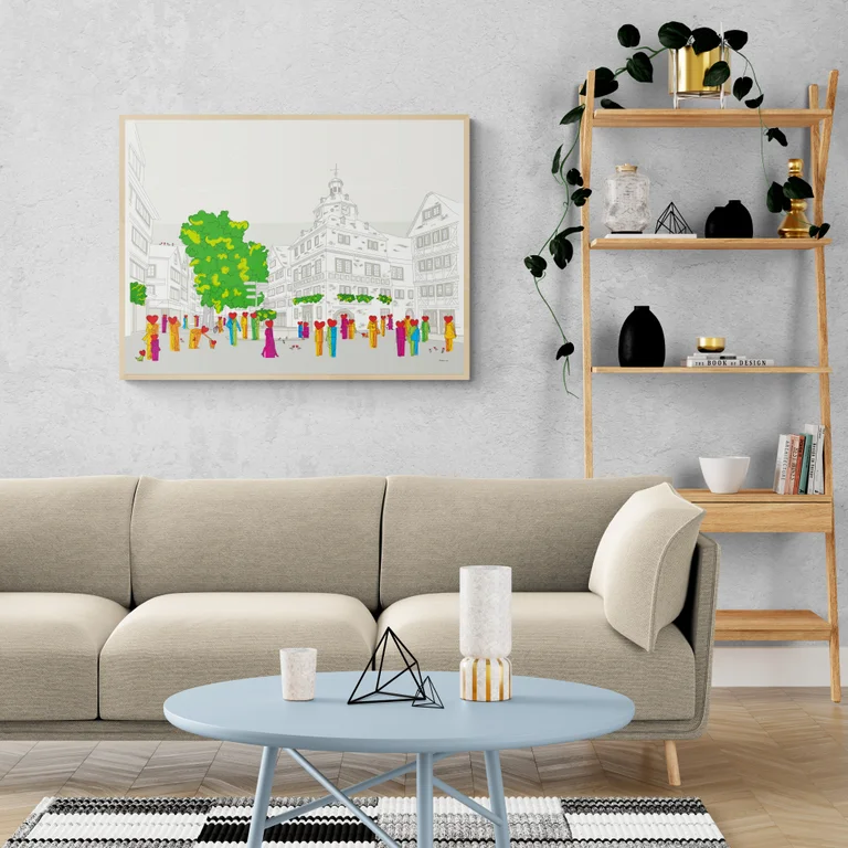 Marktplatz 1 & 2 - Wohnzimmer II