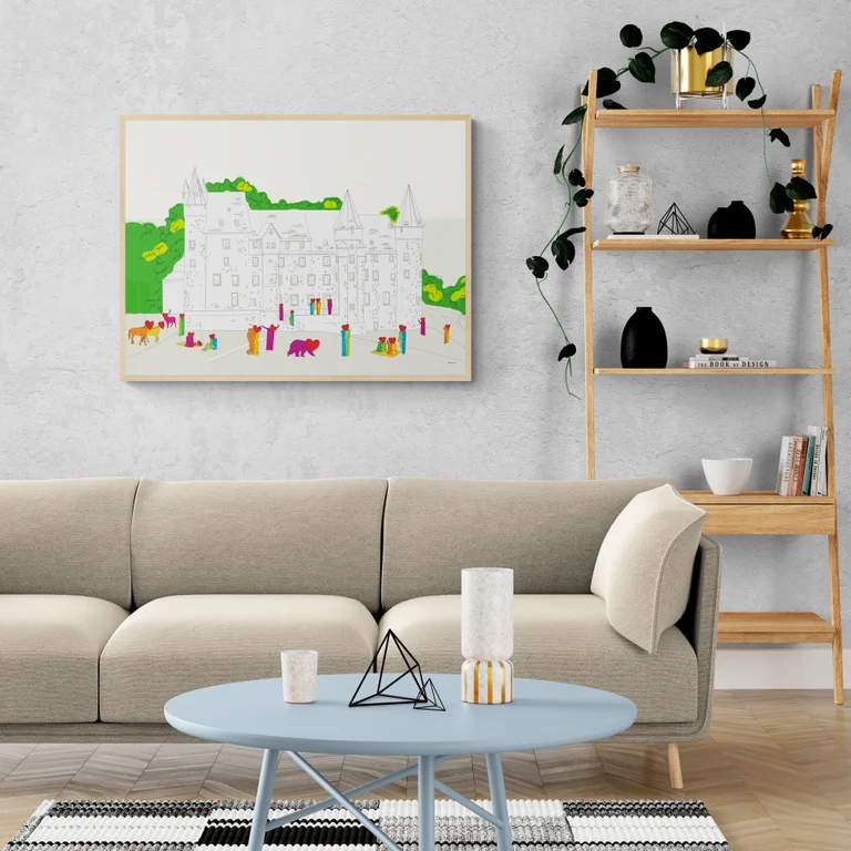 Schloss - Wohnzimmer II