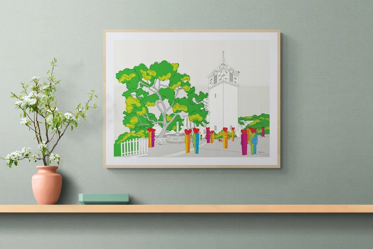 Seelbach Kirche - Eingang