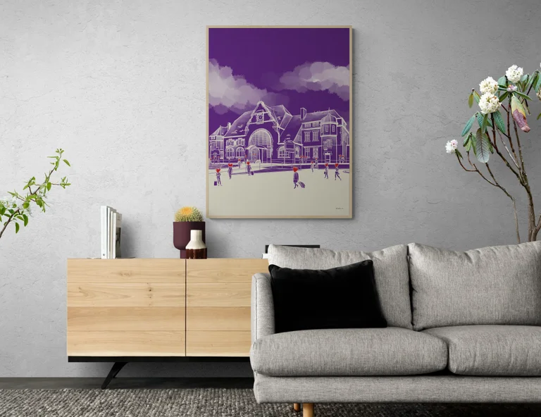 Bahnhof - Wohnzimmer