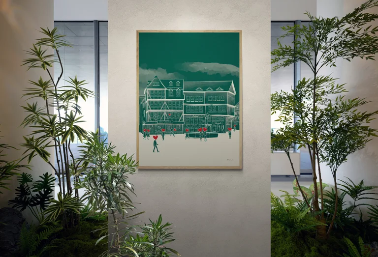 Marktplatz Doppelhaus - Lobby