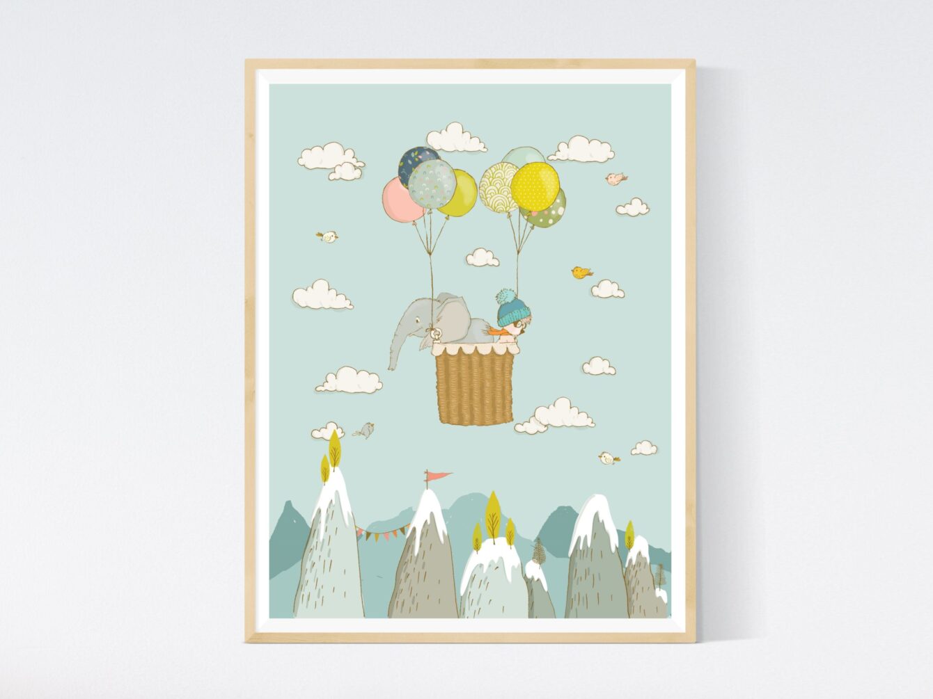 Bear and Elephant Flying